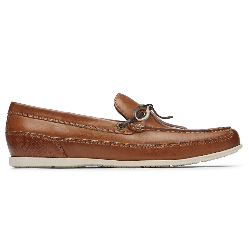 Rockport Mens Malcom Tie - Loafers Brown - OAI587934